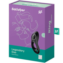 Anneau pour le Pénis Legendary Duo USB Noir