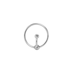 End Torc, anneau de gland en métal avec tige urètre diamètre 4cm