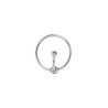 End Torc, anneau de gland en métal avec tige urètre diamètre 4cm
