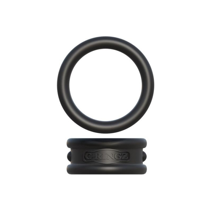 Set de 2 Anneaux pour le Pénis Noir