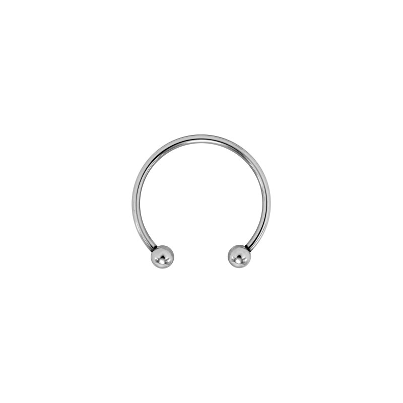 Torc, anneau de gland ouvert en métal 4cm