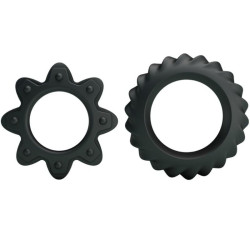Flowering Set de 2 Anillos para el Pene