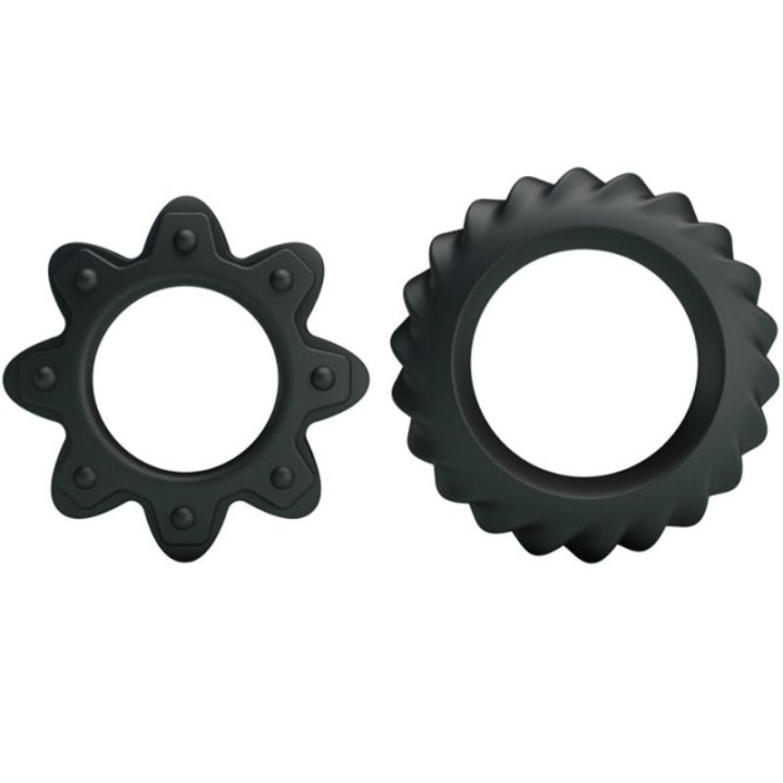 Flowering Set de 2 Anillos para el Pene