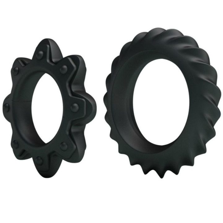 Flowering Set de 2 Anillos para el Pene
