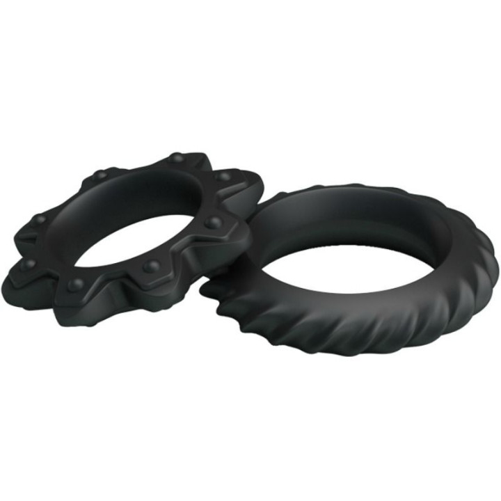 Flowering Set de 2 Anillos para el Pene