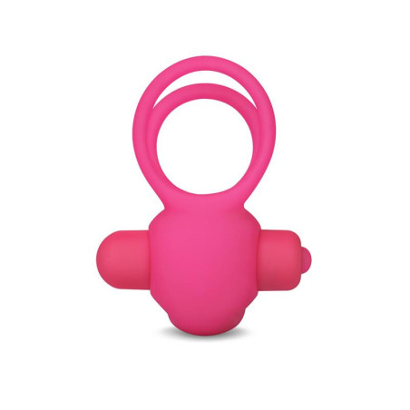 Anneau Vibrant Double Power Clit Duo Rose