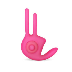 Anneau Vibrant Double Power Clit Duo Rose