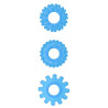 Lumino Play Set de 3 Anneaux pour le Pénis Lumière Bleue