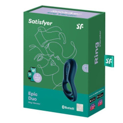 Anneau pour le Pénis Epic Duo avec APP Satisfyer Connect