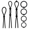 Set de 7 Anneaux pour le Pénis en Silicone Solide