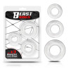 Set de 3 Anneaux pour le Pénis Flexibles Transparents