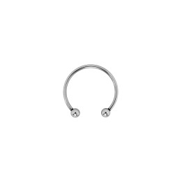 Torc, anneau de gland ouvert en métal 3,5cm