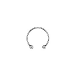 Torc, anneau de gland ouvert en métal 3,5cm