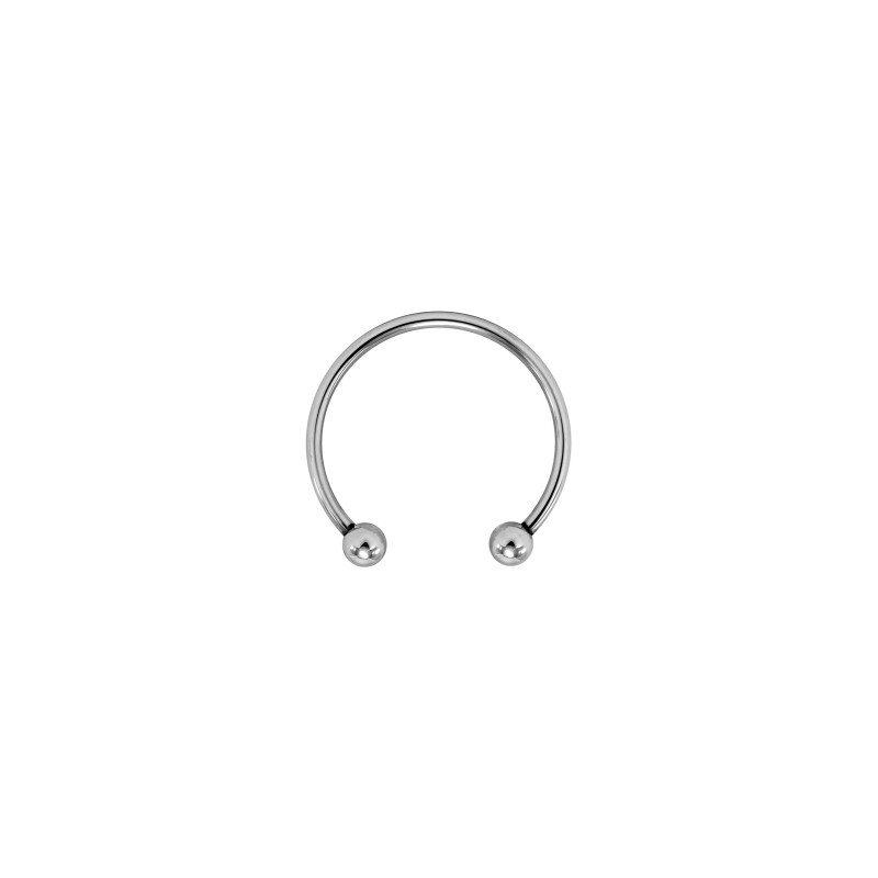 Torc, anneau de gland ouvert en métal 3,5cm