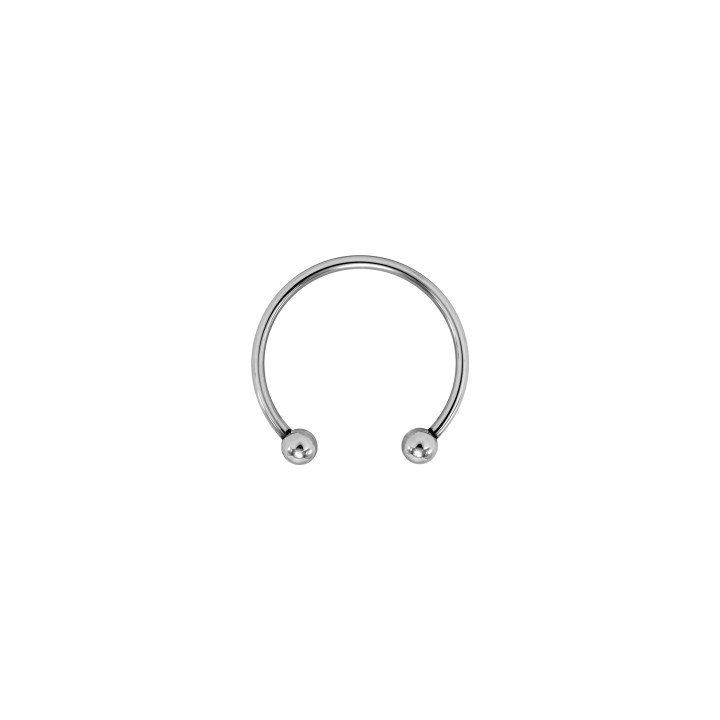 Torc, anneau de gland ouvert en métal 3,5cm