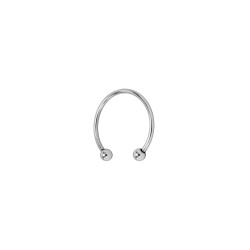 Torc, anneau de gland ouvert en métal 3,5cm