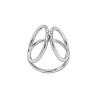 Triple Ring, cockring métal 3 anneaux 5/3,7/4,5cm