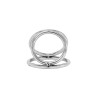 Triple Ring, cockring métal 3 anneaux 5/3,7/4,5cm