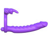 Fantasy C-Ringz Anneau en Silicone de Double Pénétration Rabbit Violet