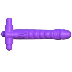 Fantasy C-Ringz Anneau en Silicone de Double Pénétration Rabbit Violet