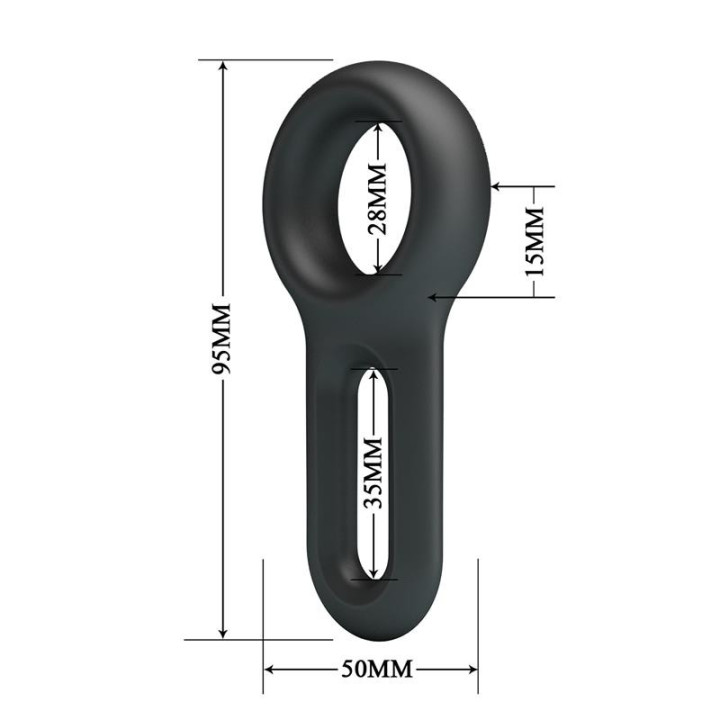 Oniel Anneau pour le Pénis Silicone Mod 18