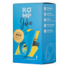 ROMP - JUKE ANNEAU PÉNIS EN SILICONE AVEC VIBRATEUR DE STIMULATION CLITORIALE