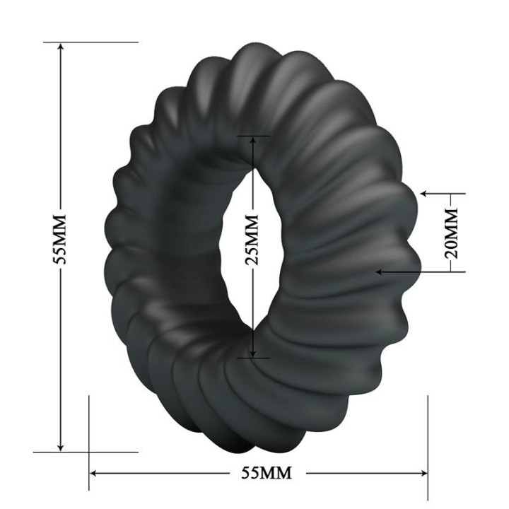 Fitz Anneau pour le Pénis Silicone Mod 8