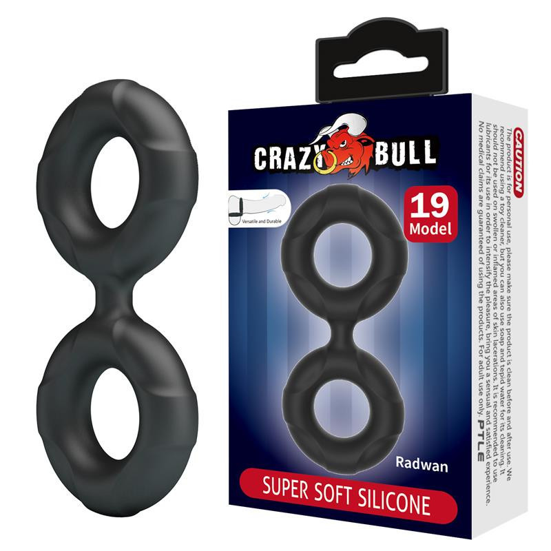 Radwan Anneau pour le Pénis Double Silicone Mod 19