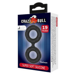 Radwan Anneau pour le Pénis Double Silicone Mod 19