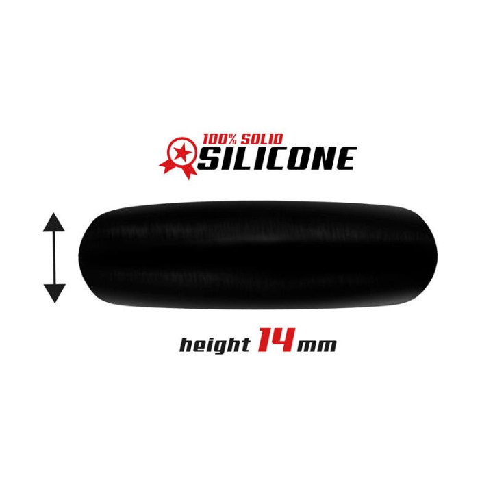 Anneau Pénien en Silicone Solide 5 cm Noir