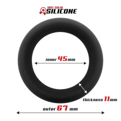Anneau pour le Pénis en Silicone Solide 4.5 cm