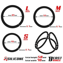 Anneau Triple Silicone
