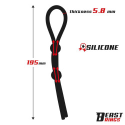 Anneau Ajustable en Silicone pour le Pénis