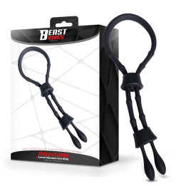 Lasso Anneau pour le Pénis Silicone Ajustable