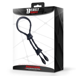 Lasso Anneau pour le Pénis Silicone Ajustable