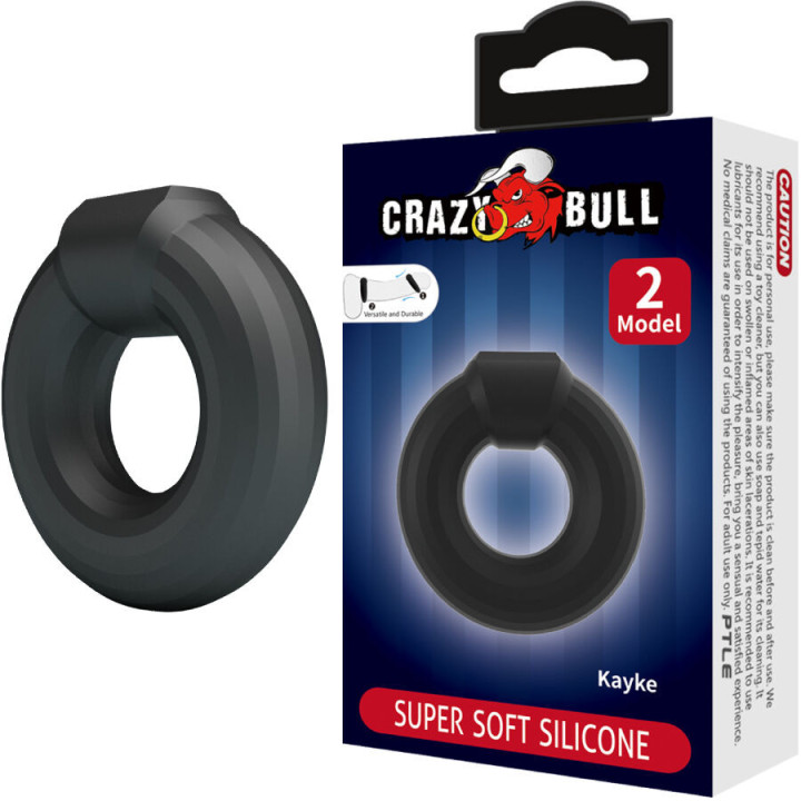 Kayke Anneau pour le Pénis Silicone Mod 2