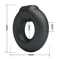 Kayke Anneau pour le Pénis Silicone Mod 2