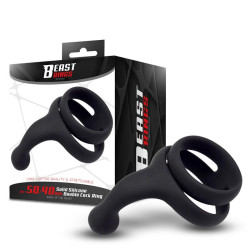 Anneau Double en Silicone Solide 50/40 mm
