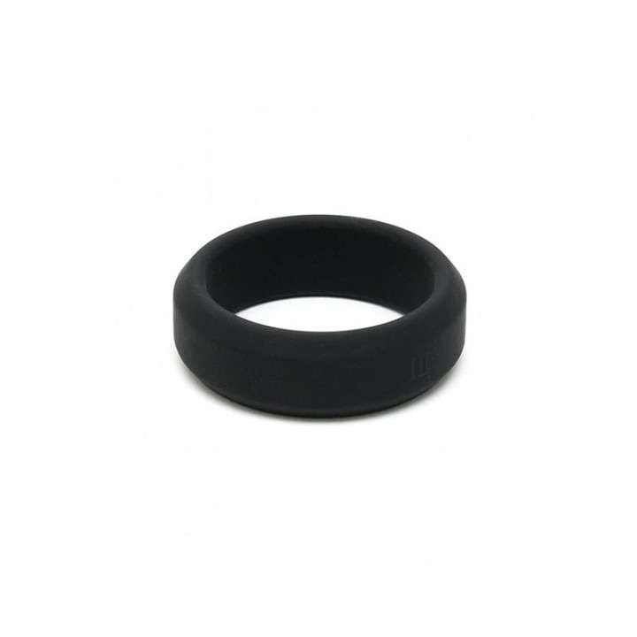 Anneau Pénis Silicone Noir Ø 38 MM