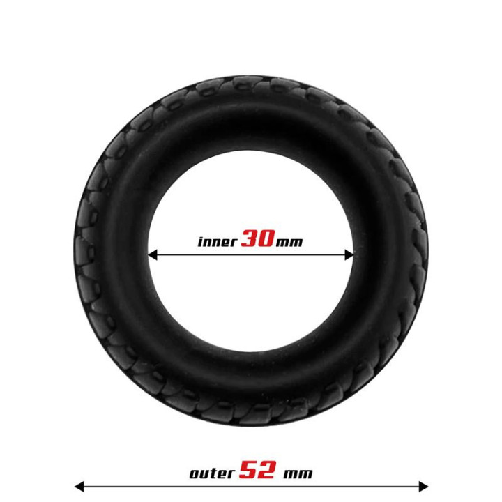 Anneau pour le Pénis Turbine Silicone Liquide 30 mm
