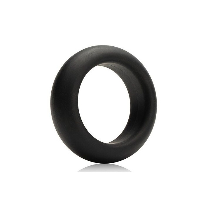 JE JOUE - ANNEAU PÉNIAL EN SILICONE  EXTENSION MAXIMALE - NOIR