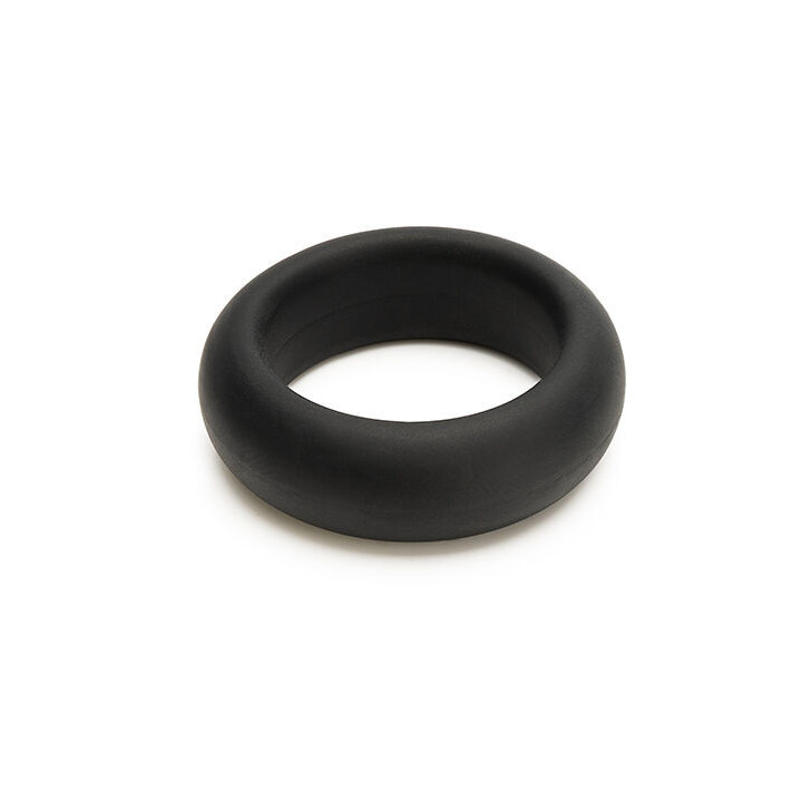 JE JOUE - ANNEAU PÉNIAL EN SILICONE  EXTENSION MAXIMALE - NOIR