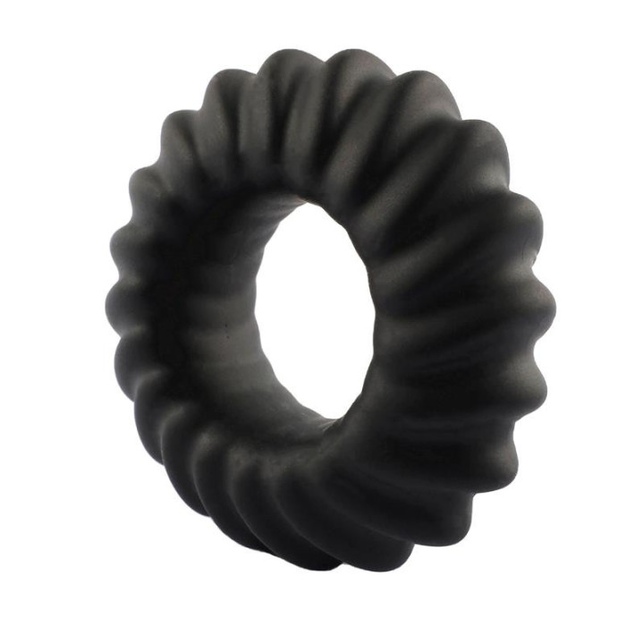 Anneau pour le Pénis Sawtooth Silicone Liquide 25 mm