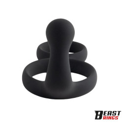 Anneau Double Silicone Solide 50/40 mm