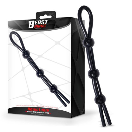 Lasso Anneau pour le Pénis Silicone Ajustable