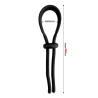 Anneau pour le Pénis Wider Arrest Ajustable en Silicone Solide