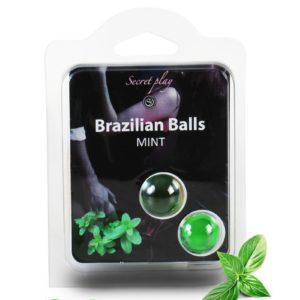 2 Brazilian balls - menthe Secret Play