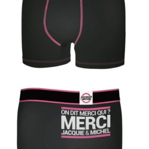 Boxer J&M en coton - Noir 2 Jacquie & Michel Small