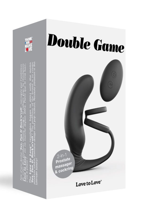 Stimulateur de prostate + cockring Double game Love to Love